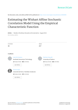 Estimating the Wishart Affine Stochastic Correlation