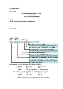 Chapter Four user`s defined setting