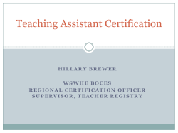 Glens Falls City School District Teaching Assistant
