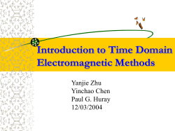 Application of Multiresolution Time Domain in Electrical Engineering