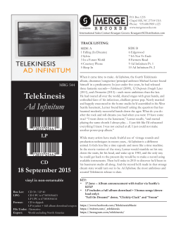 Telekinesis Ad Infinitum