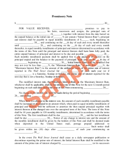 Promissory Note