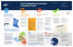 How Do Regulators Contribute to Quality of Care?