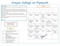 September 2014 - Crayon College