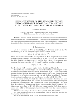 equality cases in the symmetrization inequalities for