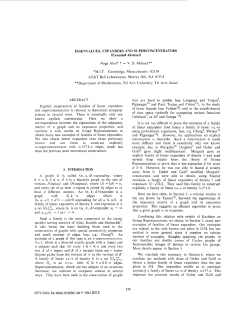 Eigenvalues, Expanders And Superconcentrators