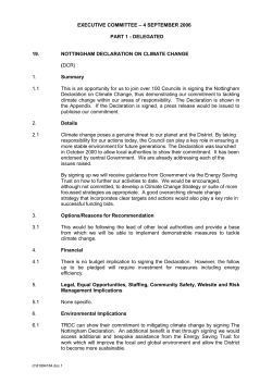 climate change - Three Rivers District Council