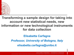 First strategy-preserving the sample design
