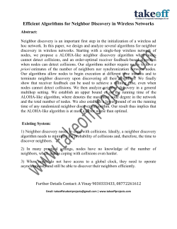 Efficient Algorithms for Neighbor Discovery in Wireless Networks