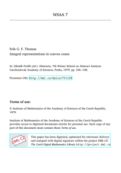 Integral representations in convex cones