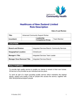 Operations - HealthCare NZ