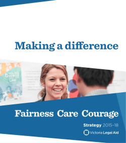 Strategic Plan 2015 - 18