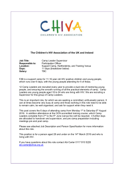 The Children`s HIV Association of the UK and Ireland