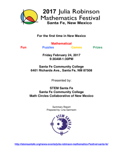 For the first time in New Mexico Mathematical Fun Puzzles Games