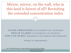 Mirror, mirror, on the wall, who in this land is fairest of all