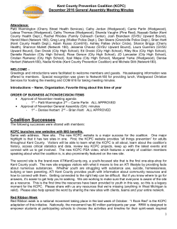 Kent County Prevention Coalition