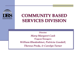 CBS Division Informational Presentation - Powerpoint