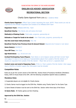english ice hockey association recreational section