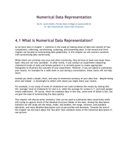 4.1 What is Numerical Data Representation?