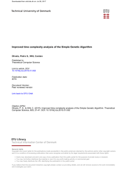 Improved time complexity analysis of the Simple Genetic