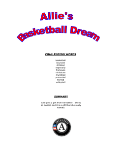 Allie`s Basketball Dream