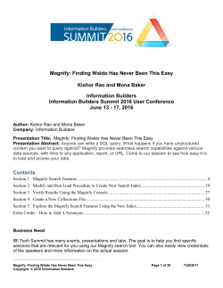Procedure for Layout Tool demo: