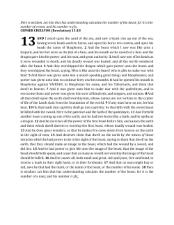 Here is wisdom. Let him that has understanding calculate the