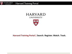 harvard-training-portal-for-september-sph