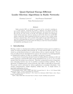 Quasi-Optimal Energy-Efficient Leader Election Algorithms in Radio