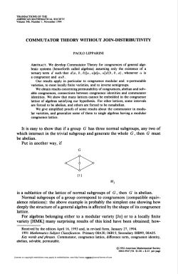 commutator theory without join-distributivity