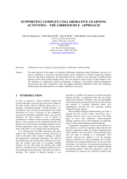 4 Implementation of collaborative software development - HAL