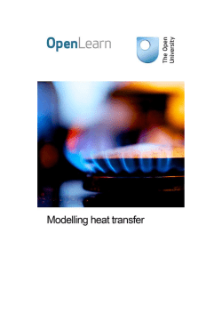 Modelling heat transfer
