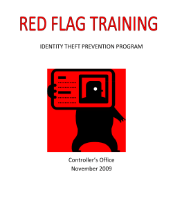 OU Red Flags Rule Training (PDF)