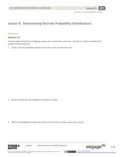 Precalculus Module 5, Topic B, Lesson 9: Student