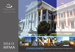 Full MFMA 2014-15 general report - Auditor