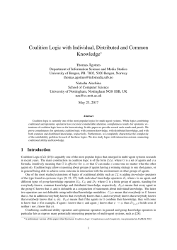 Coalition Logic with Individual, Distributed and Common Knowledge