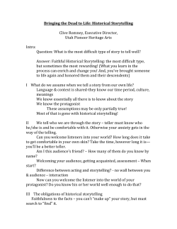 Historical Storytelling