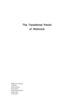 Hitchcock and Hollywood in the 1940`s