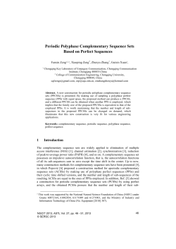 Periodic Polyphase Complementary Sequence Sets Based on