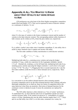 Appendix A: ALL YOU WANTED TO KNOW