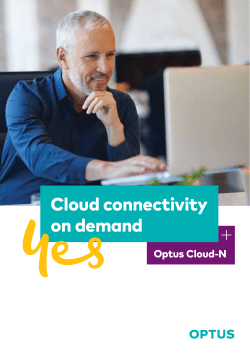Cloud connectivity on demand