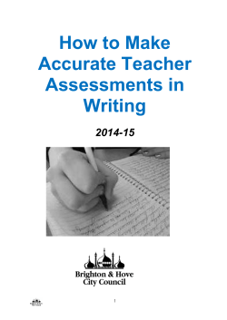 Dear Year 6 teachers - School