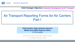 Form A Commercial Air Carrier Traffic