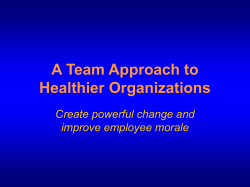 creating the high-performance organization