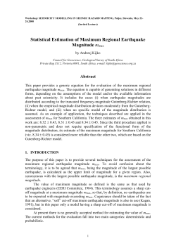 DRAFT: 20 June 1999 - Platform for the Research into