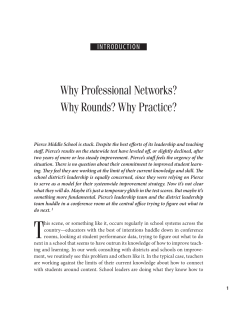 Why Rounds? Why Practice? - Harvard Education Publishing Group