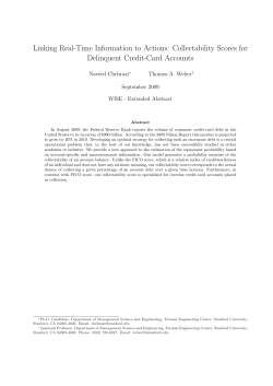 Linking Real-Time Information to Actions: Collectability