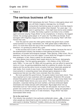 The serious business of fun