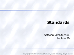 Standards - Center for Systems and Software Engineering