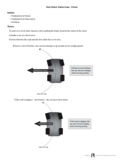 Dark Matter Online Game - Primer Outline: • Explanation of theory